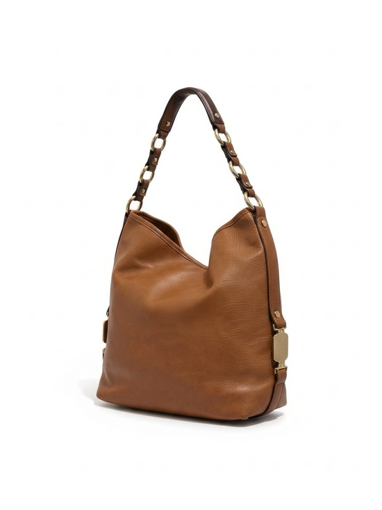 Dana Buchman Handbags - Dana Buchman Vintage Y2K Caramel Slouchy Hobo Shoulder Bag ✨